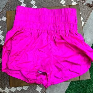 Free people high waist movement shorts